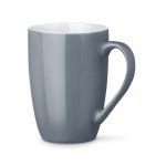 Tasse personnalisée moderne de 370 ml couleur gris