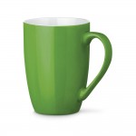Tasse personnalisée moderne de 370 ml couleur vert