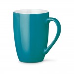 Tasse personnalisée moderne de 370 ml couleur bleu