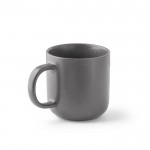 Mug avec finition mouchetée couleur gris foncé