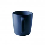 Tasse en céramique à finition brillante et capacité 450 ml couleur bleu marine deuxième vue