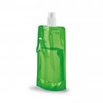 Gourde plastique personnalisable pliable couleur vert clair