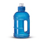 Amusante bouteille en forme de bidon couleur bleu