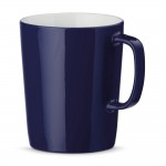 Mug imprimé avec le logo de l'entreprise couleur bleu