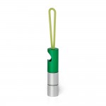 Lampe-torche personnalisable avec décapsuleur couleur vert