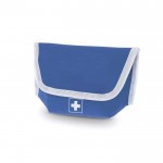 Kit d'urgence avec divers accessoires couleur bleu