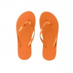 Tongs personnalisables dans plusieurs couleurs, taille 36-39 couleur orange première vue