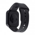 Smartwatch multifonction sans fil, bracelet réglable et USB couleur noir huitième vue