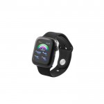 Smartwatch résistant à l'eau et application HryFine intégrée couleur noir Huitième vue