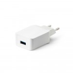 Adaptateur USB personnalisable couleur blanc