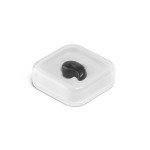 Écouteurs publicitaires Bluetooth dans une boîte couleur noir dans une boîte