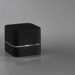 Enceinte Bluetooth 4.2 personnalisable couleur noir deuxième vue