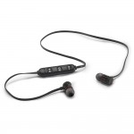 Écouteurs personnalisables Bluetooth 4.1 couleur noir deuxième vue