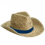 Chapeau personnalisable pour la plage couleur bleu marine première vue