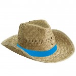 Chapeau personnalisable pour la plage couleur bleu roi première vue