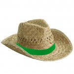 Chapeau personnalisable pour la plage couleur vert première vue