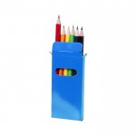Boîte personnalisable avec crayons de couleurs