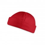 Bonnet publicitaire personnalisé couleur rouge