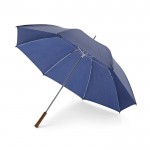 Campagne de marketing avec parapluie logo