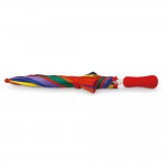 Parapluie manuel personnalisable multicolore couleur multicolore impriméo