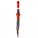 Parapluie manuel personnalisable multicolore couleur multicolore deuxième vue
