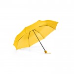 Parapluie imprimé avec manche combiné couleur jaune