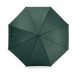 Parapluie recyclé à ouverture automatique couleur vert foncé deuxième vue