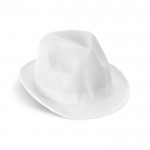 Chapeaux personnalisés en couleur couleur blanc
