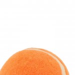Balle personnalisable pour chien couleur orange deuxième vue