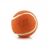 Balle personnalisable pour chien couleur orange quatrième vue
