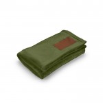 Couverture en RPET extra douce à écusson imprimable 240 g/m² couleur vert militaire