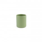Mug en céramique à finition mate élégante sans anses 60 ml couleur vert chiné