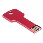 Clé USB en forme de clé 3.0 colorée couleur rouge