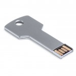 Clé USB en forme de clé 3.0 colorée couleur argenté