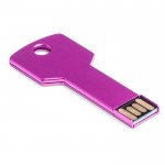 Clé USB en forme de clé 3.0 colorée couleur fuchsia