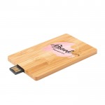 Carte USB en bois avec logo