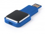 Clé USB publicitaire qui illumine le logo bleu