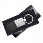 Porte-clés de merchandising corporatif couleur  noir troisième vue