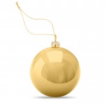 Bola navideña brillante con placa para impresión a todo color Ø6cm couleur doré deuxième vue