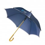 Parapluie à huit faces en nylon 190T avec zone d'impression