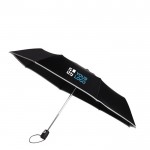 Parapluie automatique en pongée 190T tempête Ø97 avec zone d'impression