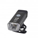 Lampe LED COB pour guidon de vélo chargeable via USB avec zone d'impression