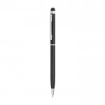 Élégant stylo avec logo avec pointeur couleur noir