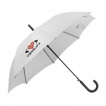 Parapluie sublimé automatique couleur blanc image avec logo