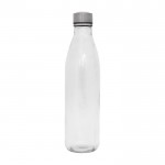 Grande bouteille en verre personnalisée couleur transparent