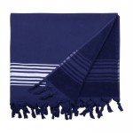 Paréo serviette personnalisé couleur bleu