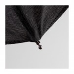 Parapluie pliable en plastique recyclé couleur noir sixième vue