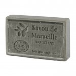 Savon exfoliant Made in France, huiles végétales et d'olive couleur naturel quatrième vue