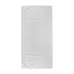 Serviette extra fine en polyester pour sublimation totale 250 g/m2 couleur blanc première vue