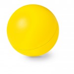 Balle anti-stress personnalisée couleur  jaune troisième vue